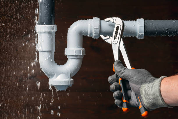 Professional Sewer Line Repair technician working in Longbranch, WA